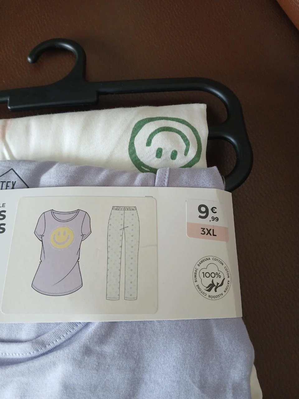 conjunto de pijama de algodón para mujer TEX 3XL – photo 2